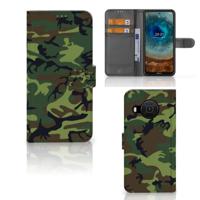 Nokia X10 | Nokia X20 | Telefoon Hoesje | Army Dark