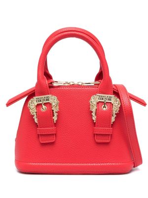 Versace Jeans Couture mini sac cabas en cuir artificiel - Rouge