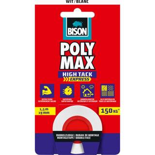 Bison Poly Max Tape Wit 1,5 m