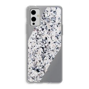 Gespikkelde marmer: OnePlus 9 Transparant Hoesje