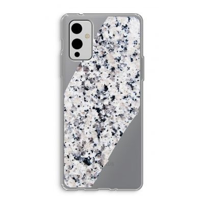 Gespikkelde marmer: OnePlus 9 Transparant Hoesje