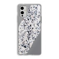 Gespikkelde marmer: OnePlus 9 Transparant Hoesje