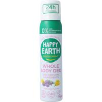 Happy Earth body deo spray lavender ylang