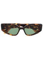 Off-White Eyewear lunettes de soleil Memphis à monture papillon - Marron - thumbnail