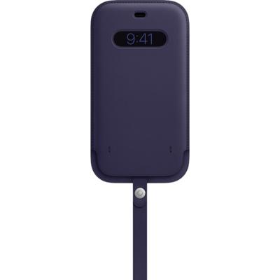 Apple Leather Sleeve MagSafe iPhone 12 Pro Max Purple
