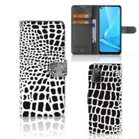 OPPO A72 | OPPO A52 | Telefoonhoesje | Met pasjeshouder | Slangenprint
