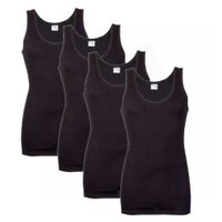 Set van 5x stuks grote maten Beeren heren hemd zwart, maat: 4XL