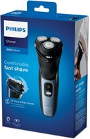 Philips 3000 series Shaver series 3000 S3133/51 Wet & Dry elektrisch scheerapparaat, Series 3000 - thumbnail