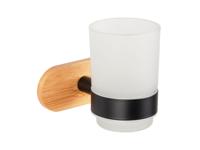 Wenko Turbo-Loc badkamer accessoires Orea Bamboo (Tandenborstelbeker) Wenko Turbo-Loc badkamer accessoires Orea Bamboo (Tandenborstelbeker)