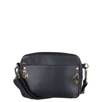 Cowboysbag X Bobbie Bodt Bag Bobbie Schoudertas Snake Black And Gold - thumbnail