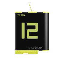 Telesin batterij voor GoPro Hero 9/10/11/12 - 1750 mAh