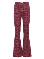 LOOXS Little winter crinckle broek meisjes - roze/paars - confetti