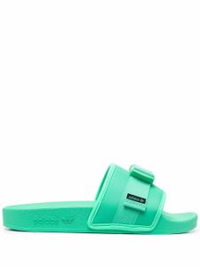 adidas claquettes Adilette à poche zippée - Vert