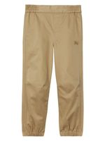 Burberry Kids pantalon Equestrian Knight en coton - Tons neutres