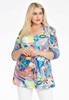 Yoek Tuniek flareL | Blauw | Maat 58/60 Yoek Tuniek flareL | Blauw | Maat 58/60
