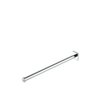 Handdoekrek Geesa Nelio | 1 arm | Chroom