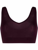 ERES haut crop Divine en cachemire - Rouge