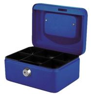 Geldkist quantore 150x115x80mm blauw