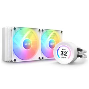 NZXT Kraken Elite 240 RGB Processor Alles-in-één vloeistofkoeler 12 cm Wit 1 stuk(s)