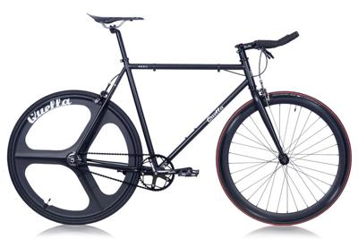Quella Stealth Zwart MK1 Fiets Quella Stealth Zwart MK1 Fiets
