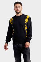 Versace Jeans Couture Chain Sweater Heren Zwart/Goud - Maat S - Kleur: GoudZwart | Soccerfanshop