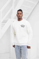 Croyez Paris Knit Sweater Heren Gebroken Wit - Maat M - Kleur: DonkergroenGebroken Wit | Soccerfanshop