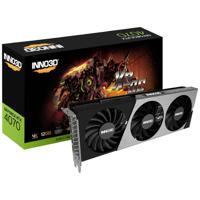 Inno 3D Nvidia GeForce RTX 4070 Videokaart 12 GB GDDR6X-RAM PCIe x16 HDMI, DisplayPort Overclocked - thumbnail