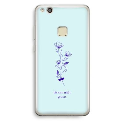 Bloom with grace: Huawei Ascend P10 Lite Transparant Hoesje