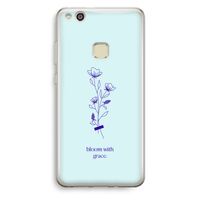 Bloom with grace: Huawei Ascend P10 Lite Transparant Hoesje