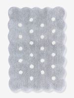 Wasbaar katoenen tapijt Mini Koekje - LORENA CANALS grijs