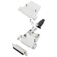 encitech DTSL25-SJSRG-T-DMS-K 6355-0087-33 D-sub female connectorset 180 ° Aantal polen: 25 Soldeerkelk 1 stuk(s)