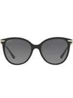 Bvlgari oversized round frame sunglasses - Noir