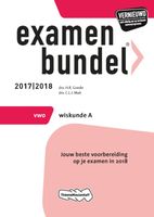 Examenbundel vwo Wiskunde A 2017/2018 - thumbnail