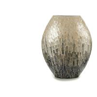 Vaas Gift Decor TLC-82015/2L TLC-82015/2L Grijs Parelmoer spaanderplaat 17,5 x 45 x 37 cm