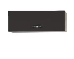 wandkast Faro Antraciet met een klep deur ((BxHxT) 100,0x35,2x34,6 cm OK135-9-20