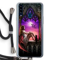 Kinderen van de nacht: Samsung Galaxy A20s Transparant Hoesje met koord