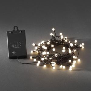 Kerstverlichting op batterijen 8 meter - 80 LEDs - Ronde LED Lampjes - IP44 waterdicht - Lichtsnoer voor binnen en buiten