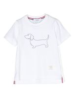 Thom Browne Kids t-shirt Hector en coton à imprimé chien - Blanc - thumbnail