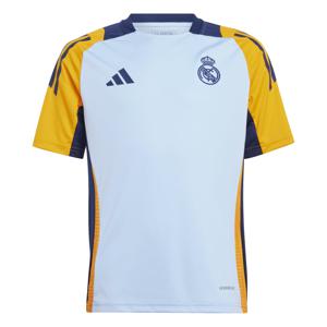 adidas Real Madrid Trainingsshirt 2024-2025 Kids Lichtblauw Oranje Donkerblauw