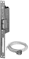 Effeff 331U Elektrische inbouw deuropener beveiligingsuitvoering | spanningsloos ontgrendeld | met diode | 12V= | DIN rechts | voorzien van