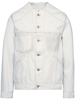 Maison Margiela veste en jean Selvedge - Tons neutres