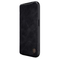 Nillkin Qin Pro iPhone 15 Pro Flip Case - Zwart