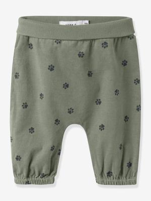 NAME IT baby jongens broek in ribfluweel groengrijs