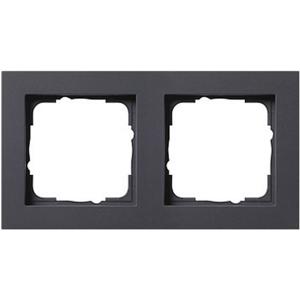 GIRA 0212 23 Frame 2-voudig E2, Standaard 55 Antraciet 1 stuk(s)