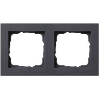 GIRA 0212 23 Frame 2-voudig E2, Standaard 55 Antraciet 1 stuk(s)