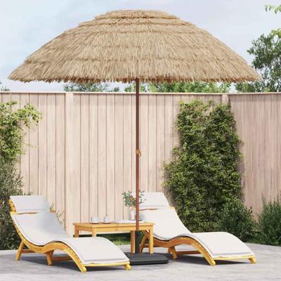 Strandparasol Bruin Ø 265 x 267 cm Staal