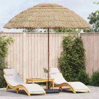 Strandparasol Bruin Ø 265 x 267 cm Staal