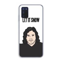 Let It Snow: Samsung Galaxy A03s Transparant Hoesje