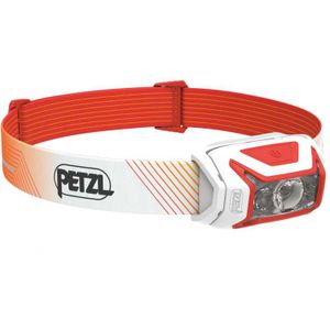 Petzl Actik Core Rood Lantaarn aan hoofdband