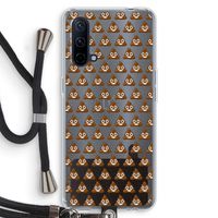 Poop emoji: OnePlus Nord CE 5G Transparant Hoesje met koord